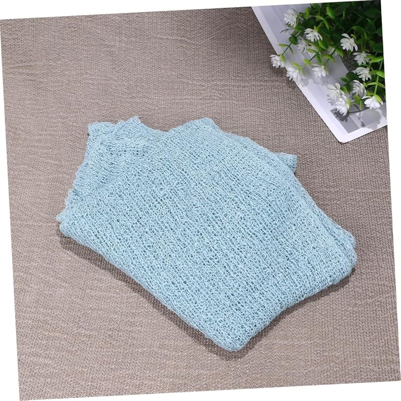 Newborn Baby Swaddle Wrap Photography Prop Elastic Photo Session Wrap 1 Piece - Image 3